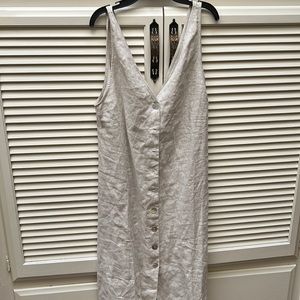 Reformation cliff linen dress new with tag